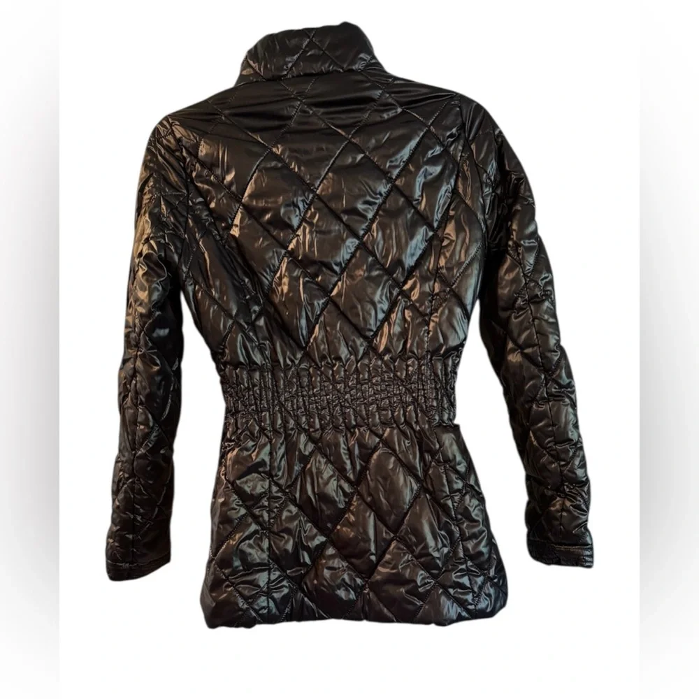 William Rast Women's Black Quilted Jacket - Picture 4 of 10